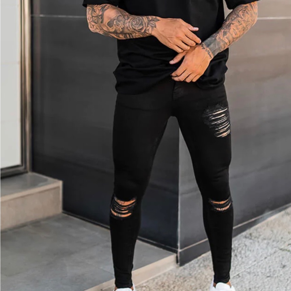 Spray On Jet Black Jeans ⚫